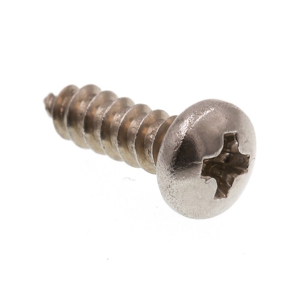 Prime-Line Sheet Metal Screw, Self-Tap Pan Head Phillip Drive No. 4 X 3/8in 18-8 Stainless Steel 100PK 9018923 - main